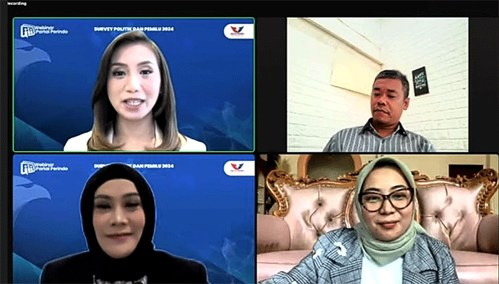 Persatuan Indonesia (Perindo) kembali menggelar webinar mingguan bertajuk 