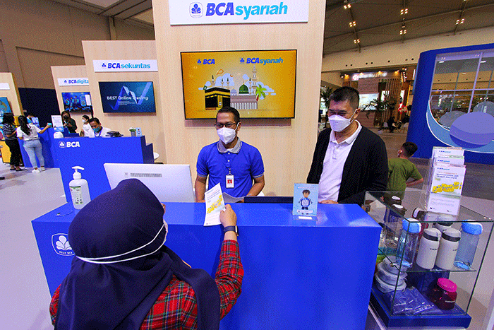 BCA Expoversary 2022, Tangerang Selatan, Banten, Sabtu (12/3/2022).
