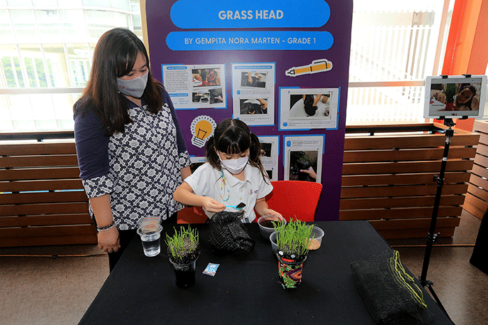 Science, Technology, Engineering, Arts, dan Mathematics (STEAM) Expo di BSD City, Tangerang Selatan, Banten, Jumat (11/3/2022).