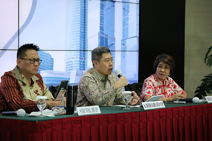 Press conference PAAI terkait pentingnya asuransi di Jakarta, Senin (14/3/2022).