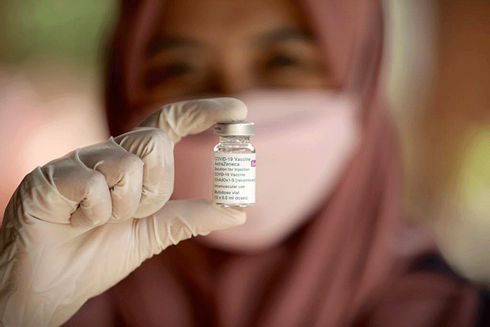 Hasil rekapitulasi dari pelaksanaan vaksin pada hari sebelumnya itu telah menunjukkan adanya kenaikan hingga 55,6 persen.