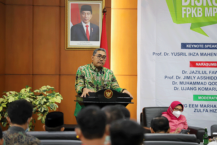Diskusi terebut mengangkat tema 