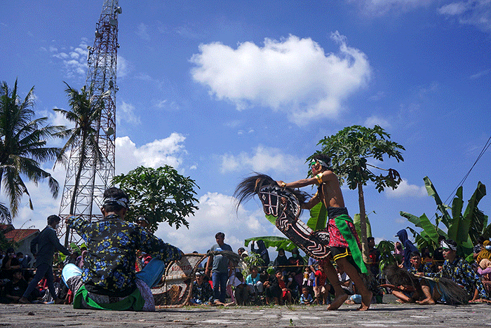 Kegiatan car free day (CFD) di Kelurahan Gunungpati, Kota Semarang, Jawa Tengah, kembali bergeliat, Minggu (20/3/2022).