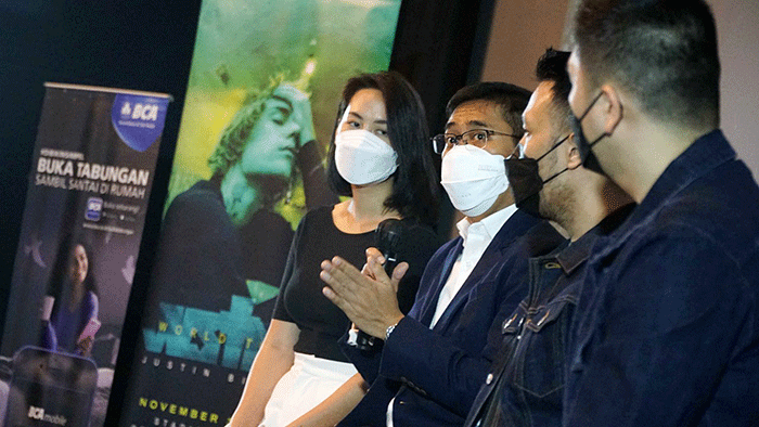 BCA sebagai bank yang melekat dengan masyarakat bangga dapat mendukung penuh konser 