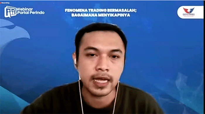 Partai Persatuan Indonesia kembali menggelar webinar mingguan bertajuk 