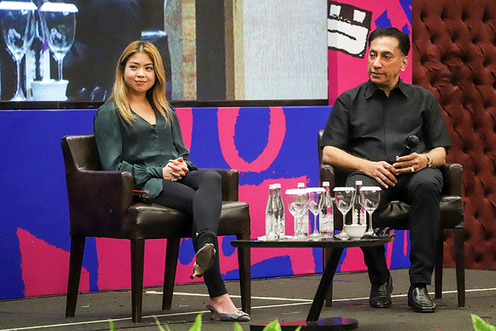 Managing Director Vision Plus & Executive Producer Vision Pictures, Clarissa Tanoesoedibjo (kiri) menjadi pembicara dalam Kongres BPI.