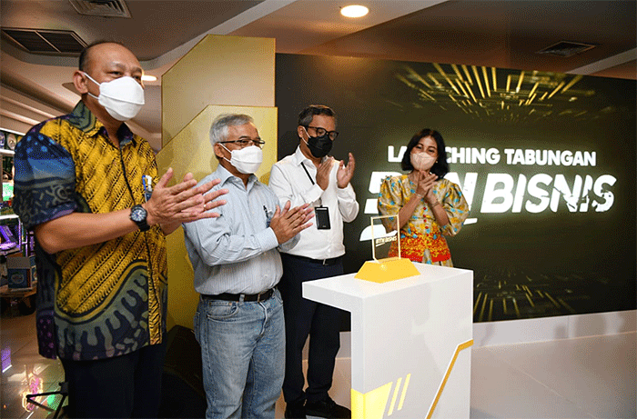 Peluncuran Tabungan BTN Bisnis di Jakarta, Rabu (30/3/2022).