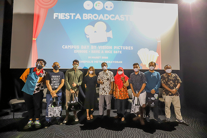 Campus Day - Vision Pictures Roadshow Promosi: Series Have a Nice Date, di Cinepolis, Jakarta Selatan, Kamis (31/3/2022).