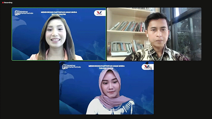 Partai Persatuan Indonesia kembali menggelar webinar mingguan bertajuk 