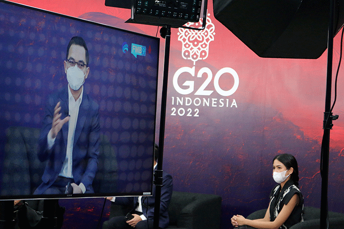 Pemerintah Indonesia menunjuk Maudy Ayunda sebagai Juru Bicara (Jubir) Presidensi G20.