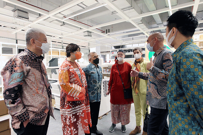 Peresmian pembukaan toko IKEA Mal Taman Anggrek di Jakarta, Kamis (7/4/2022).