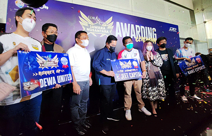 Awarding Ceremony Lokapala Jawara Nusantara di Jakarta.