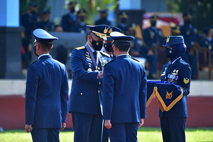Kasau Marsekal TNI Fadjar Prasetyo, menegaskan di tengah berbagai ujian yang dihadapi bangsa Indonesia, TNI AU senantiasa berusaha hadir membantu pemerintah.