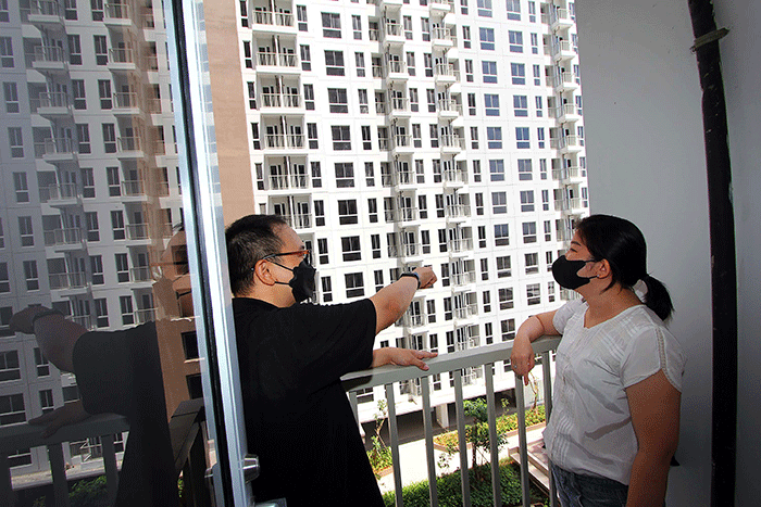 Penghargaan Rekor Muri Serah Terima 1.595 Unit Dalam 1 Bulan di Apartement Tokyo Riverside di PIK2, Jakarta, Minggu (10/4/2022).