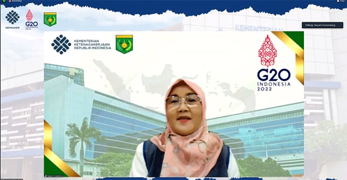 Pemerintah melalui Kementerian Ketenagakerjaan melakukan sosialisasi Aplikasi Posko Pengaduan THR Keagamaan Tahun 2022.