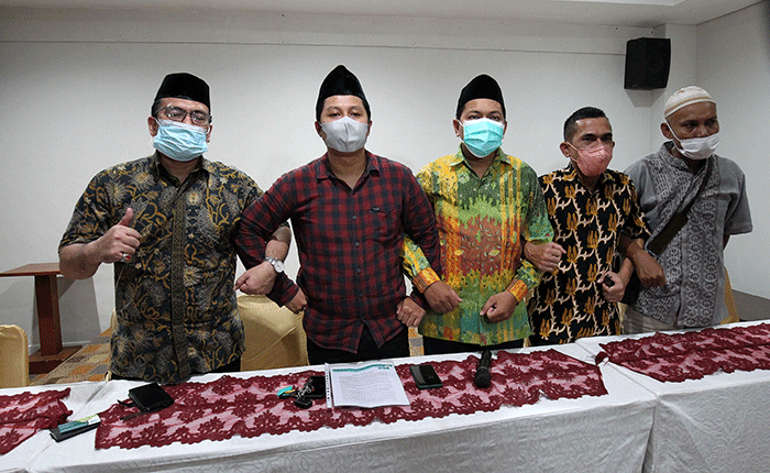 Dukungan Vaksin Halal pada bulan Ramadhan di Jakarta, Senin (18/4/2022).