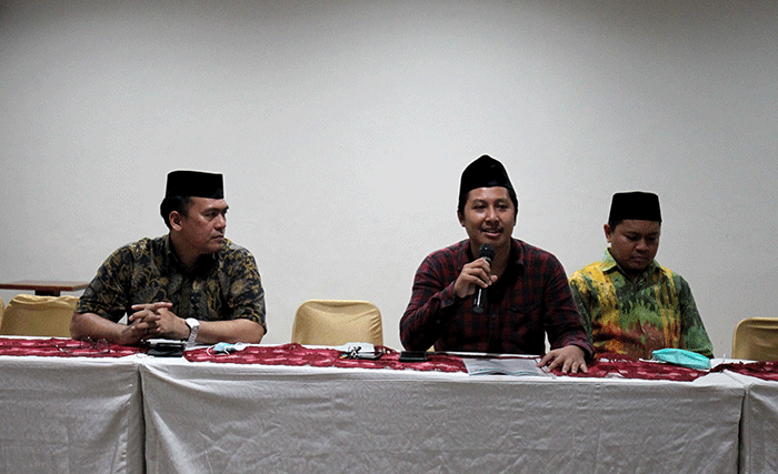 Dukungan Vaksin Halal pada bulan Ramadhan di Jakarta, Senin (18/4/2022).