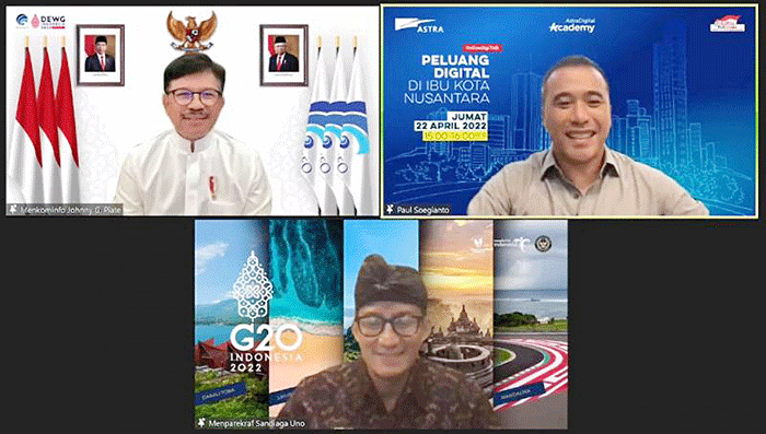 Kementerian Komunikasi dan Informatika mengambil langkah strategis untuk mewujudkan Ibu Kota Nusantara sebagai new smart city.