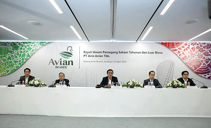 Rapat Umum Pemegang Saham Tahunan (RUPST) PT Avia Avian Tbk.