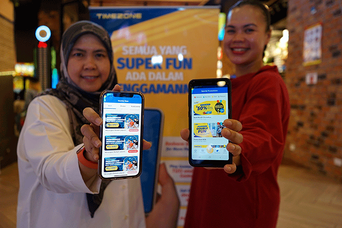 Pengalaman super fun melalui beragam fitur dan reward lewat satu sentuhan.