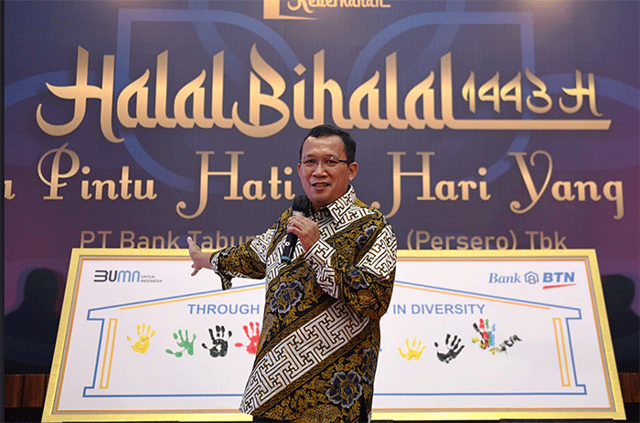 Halal Bihalal Bank BTN dengan Stakeholder dari Asosiasi Pengembang, Kementerian PUPR, Kementerian Keuangan, BP Tapera dan PT SMF di Jakarta.