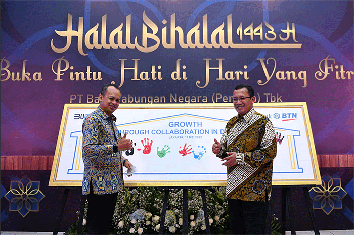 Halal Bihalal Bank BTN dengan Stakeholder dari Asosiasi Pengembang, Kementerian PUPR, Kementerian Keuangan, BP Tapera dan PT SMF di Jakarta.