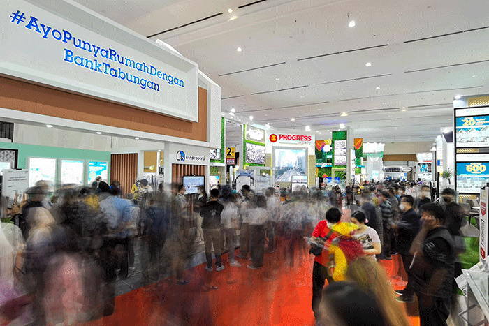 Pembukaan Indonesia Property Expo (IPEX) di Jakarta, Minggu (15/5/2022).