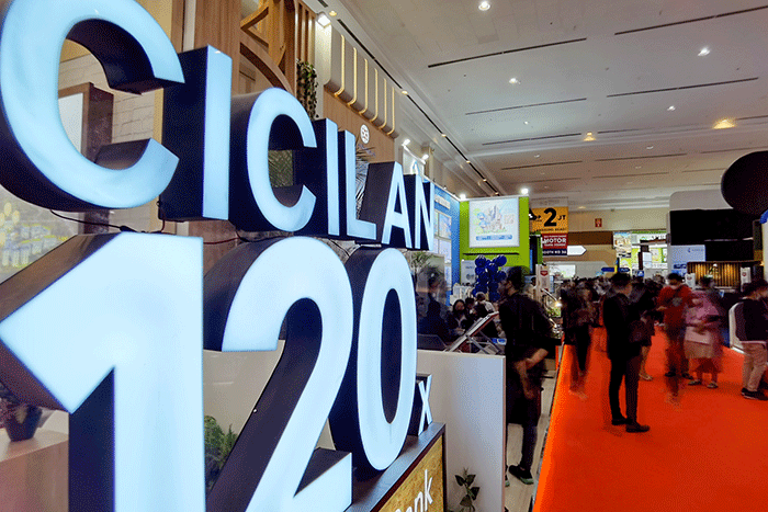 Pembukaan Indonesia Property Expo (IPEX) di Jakarta, Minggu (15/5/2022).