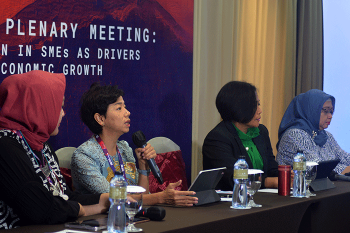 Konferensi Pers G20 Empower dalam rangkaian Plenary Meeting ke-2 di Yogyakarta, Selasa (17/5/2022).