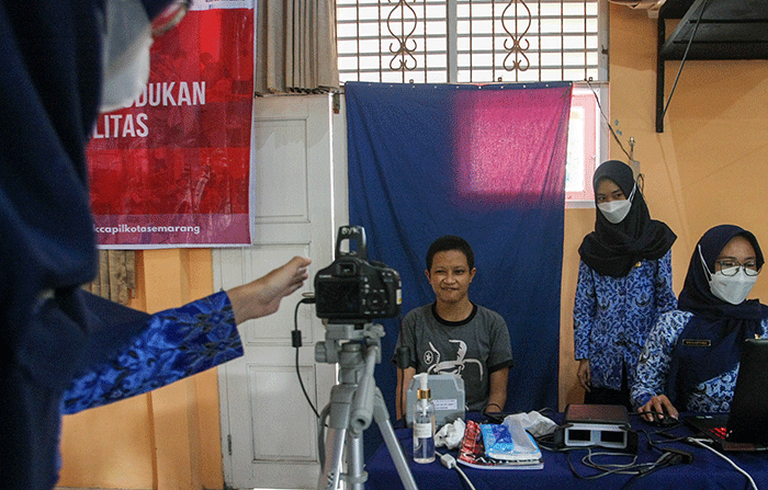 Dengan KTP el penyandang disabilitas secara otomatis sudah resmi menjadi warga negara.