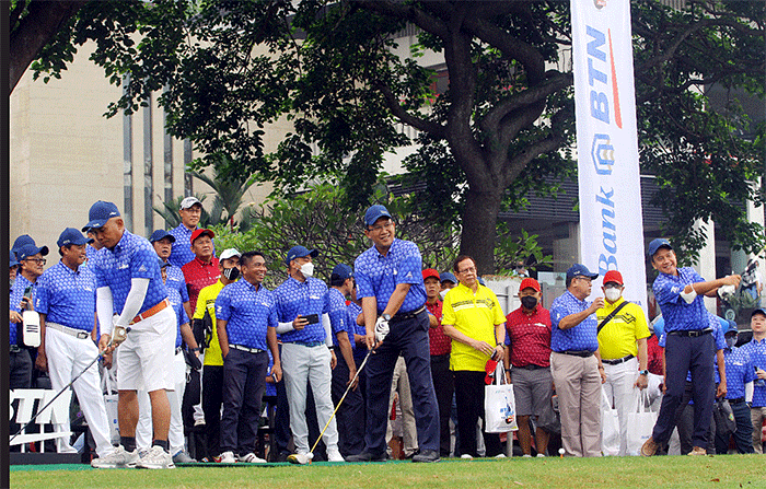 BTN Golf Tournament 2022 di Jakarta, Minggu (22/5/2022).