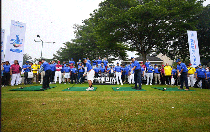 BTN Golf Tournament 2022 di Jakarta, Minggu (22/5/2022).
