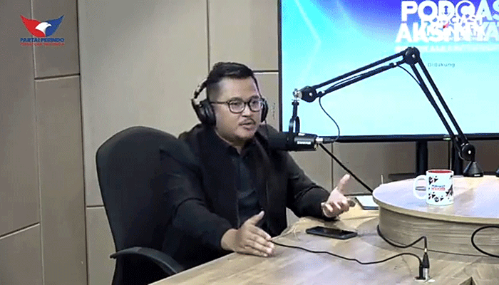Head of Digital Marketing Albertus Andre menjadi narasumber Podcast Aksi Nyata #DariKamuUntukIndonesia di Studio Talkshow MNC Network, iNews Tower, MNC Center.