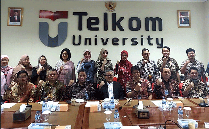 Sinergi antara Bank BTN Syariah dengan Telkom University di Bandung, Jawa Barat, Jumat (27/5/2022).