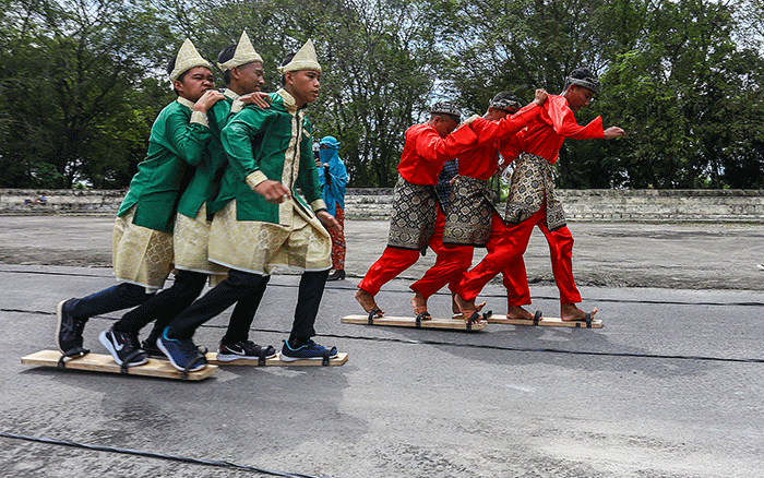 Yuk Intip Momen Lomba Permainan Tradisional Di Pekan Kebudayaan Daerah Sumsel 3705