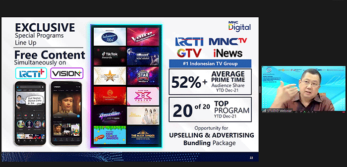 PT Global Mediacom Tbk (MNC Media) menggelar public expose.