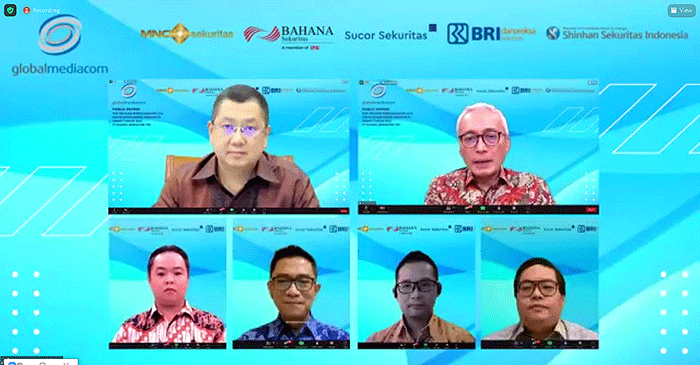 PT Global Mediacom Tbk (MNC Media) menggelar public expose.