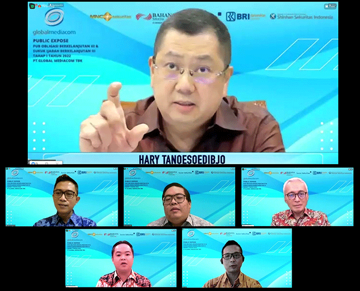 PT Global Mediacom Tbk (MNC Media) menggelar public expose.