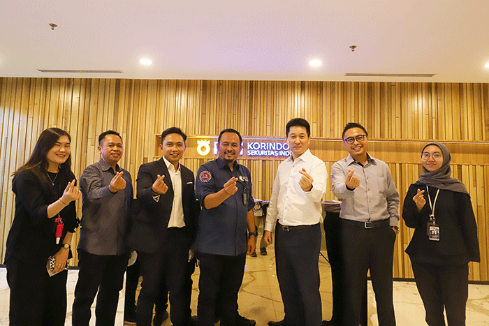 Presiden Direktur NH Korindo Sekuritas Indonesia, Jung Yoan saat audiensi dengan IDX Channel di Treasury Tower, Jakarta Selatan, Selasa (7/6/2022).