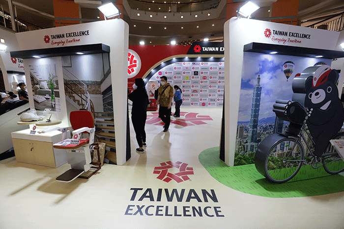 Pembukaan Taiwan Excellence di Jakarta, Kamis (16/6/2022).