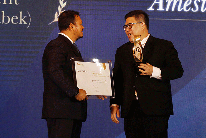 Penganugerahan penghargaan Lamudi Property Awards di Jakarta, Jumat (24/6/2022).