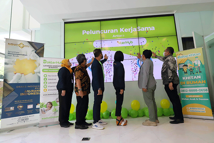Peluncuran Penandatanganan Kerja Sama antara MNC Life dan DokterHub di MNC Financial Centre, MNC Center, Kebon Sirih.