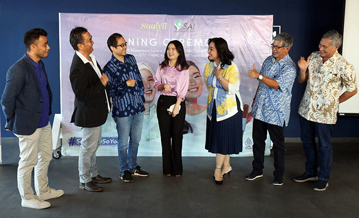 Penandatanganan kerja sama untuk mendistribusikan produk Soulyu khususnya di wilayah Jawa dan Bali selain Jabodetabek.