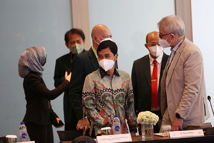 Konferensi Asosiasi Dokter Medis Sedunia (World Medical Association) 2022 di Jakarta, Senin (4/7/2022).
