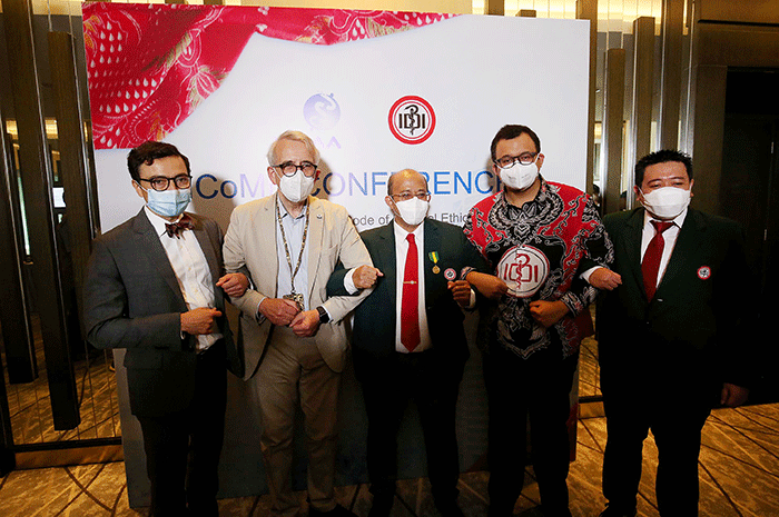 Konferensi Asosiasi Dokter Medis Sedunia (World Medical Association) 2022 di Jakarta, Senin (4/7/2022).