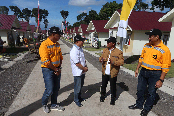 Serahterima unit di Bumi Semeru Damai (BSD), tepatnya di Desa Sumber Mujur, Kecamatan Candipuro, Kabupaten Lumajang, Jawa Timur, Kamis (7/7/2022).