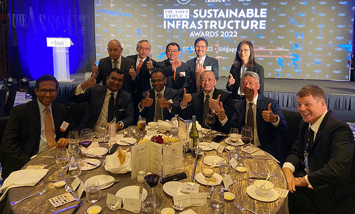 Ajang The Asset Triple A Sustainable Infrastructure Awards 2022 yang diselenggarakan Asset Publishing and Research Ltd.
