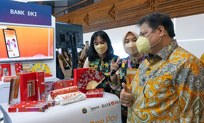 Festival Ekonomi dan Keuangan Digital Indonesia (FEKDI) 2022 yang diselenggarakan oleh Bank Indonesia di Bali, Senin (11/7/2022).