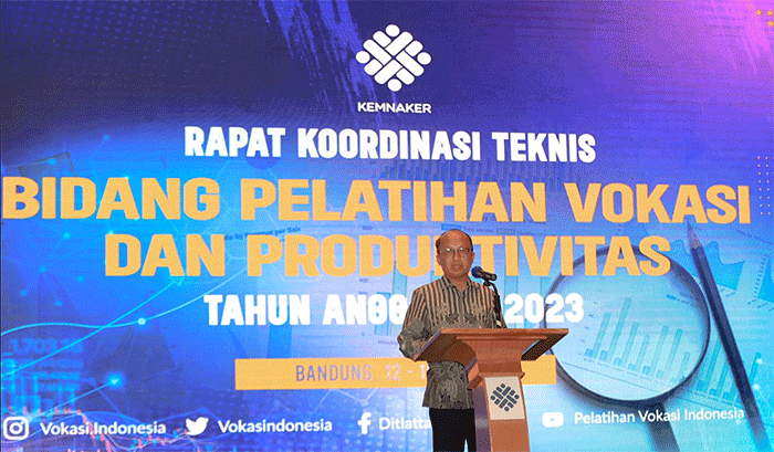 Sekretaris Jenderal Kementerian Ketenagakerjaan, Anwar Sanusi menegaskan pihaknya terus menyiapkan Sumber Daya Manusia (SDM) yang unggul.