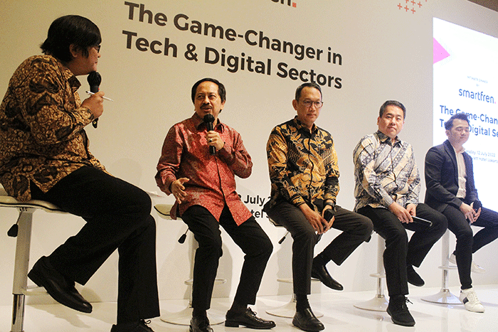 Acara Intimate Dinner bersama pemimpin redaksi media di Jakarta, Rabu (13/7/2022).